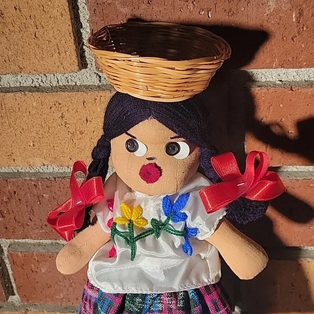 Mexico - Girl Doll Wearing Traditional Costume 